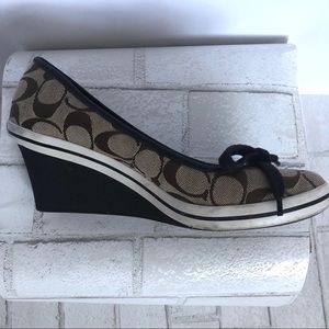 Coach sneaker wedge. Classic and comfortable